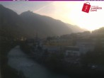 Archiv Foto Webcam Landeck: Blick auf den Inn 05:00