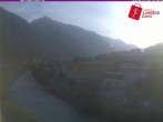 Archiv Foto Webcam Landeck: Blick auf den Inn 06:00
