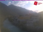Archiv Foto Webcam Landeck: Blick auf den Inn 06:00
