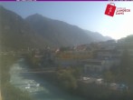 Archiv Foto Webcam Landeck: Blick auf den Inn 07:00