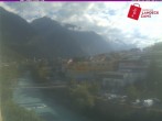 Archiv Foto Webcam Landeck: Blick auf den Inn 07:00