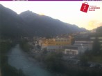 Archiv Foto Webcam Landeck: Blick auf den Inn 19:00