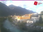 Archiv Foto Webcam Landeck: Blick auf den Inn 17:00