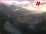 Archiv Foto Webcam Landeck: Blick auf den Inn 05:00