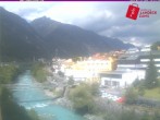 Archiv Foto Webcam Landeck: Blick auf den Inn 13:00