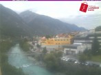 Archiv Foto Webcam Landeck: Blick auf den Inn 09:00