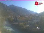 Archiv Foto Webcam Landeck: Blick auf den Inn 07:00