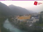 Archiv Foto Webcam Landeck: Blick auf den Inn 17:00