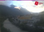 Archived image Webcam City of Landeck - River Inn 00:00