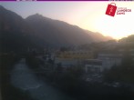 Archiv Foto Webcam Landeck: Blick auf den Inn 05:00
