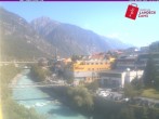 Archiv Foto Webcam Landeck: Blick auf den Inn 09:00