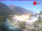 Archiv Foto Webcam Landeck: Blick auf den Inn 15:00