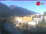 Archiv Foto Webcam Landeck: Blick auf den Inn 17:00
