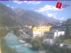 Archiv Foto Webcam Landeck: Blick auf den Inn 11:00