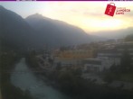 Archiv Foto Webcam Landeck: Blick auf den Inn 05:00