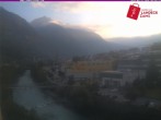 Archiv Foto Webcam Landeck: Blick auf den Inn 06:00