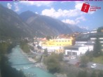 Archiv Foto Webcam Landeck: Blick auf den Inn 13:00