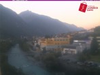Archiv Foto Webcam Landeck: Blick auf den Inn 19:00