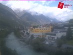 Archiv Foto Webcam Landeck: Blick auf den Inn 13:00