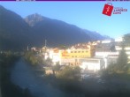 Archiv Foto Webcam Landeck: Blick auf den Inn 17:00