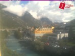Archiv Foto Webcam Landeck: Blick auf den Inn 09:00