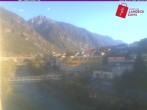 Archiv Foto Webcam Landeck: Blick auf den Inn 08:00