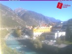 Archiv Foto Webcam Landeck: Blick auf den Inn 09:00