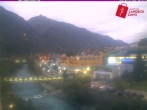 Archived image Webcam City of Landeck - River Inn 19:00