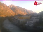 Archiv Foto Webcam Landeck: Blick auf den Inn 08:00