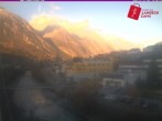 Archiv Foto Webcam Landeck: Blick auf den Inn 13:00