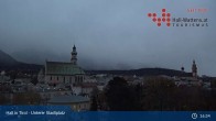 Archiv Foto Webcam Hall in Tirol - Unterer Stadtplatz 02:00