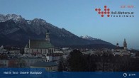 Archiv Foto Webcam Hall in Tirol - Unterer Stadtplatz 02:00