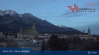 Archiv Foto Webcam Hall in Tirol - Unterer Stadtplatz 18:00