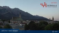 Archiv Foto Webcam Hall in Tirol - Unterer Stadtplatz 02:00
