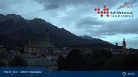 Archiv Foto Webcam Hall in Tirol - Unterer Stadtplatz 02:00