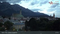 Archiv Foto Webcam Hall in Tirol - Unterer Stadtplatz 20:00