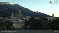 Archiv Foto Webcam Hall in Tirol - Unterer Stadtplatz 18:00
