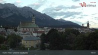 Archiv Foto Webcam Hall in Tirol - Unterer Stadtplatz 18:00