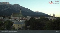 Archiv Foto Webcam Hall in Tirol - Unterer Stadtplatz 20:00