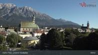 Archiv Foto Webcam Hall in Tirol - Unterer Stadtplatz 09:00