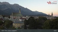 Archiv Foto Webcam Hall in Tirol - Unterer Stadtplatz 18:00