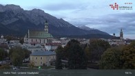 Archiv Foto Webcam Hall in Tirol - Unterer Stadtplatz 18:00