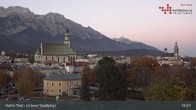 Archiv Foto Webcam Hall in Tirol - Unterer Stadtplatz 02:00