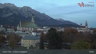 Archiv Foto Webcam Hall in Tirol - Unterer Stadtplatz 02:00
