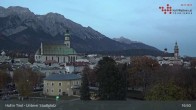 Archiv Foto Webcam Hall in Tirol - Unterer Stadtplatz 02:00