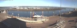Archiv Foto Webcam Wangerooge Hafen 17:00