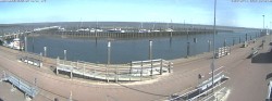 Archiv Foto Webcam Wangerooge Hafen 15:00