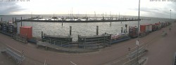 Archiv Foto Webcam Wangerooge Hafen 07:00