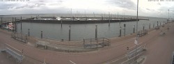 Archiv Foto Webcam Wangerooge Hafen 13:00