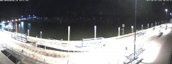 Archiv Foto Webcam Wangerooge Hafen 23:00